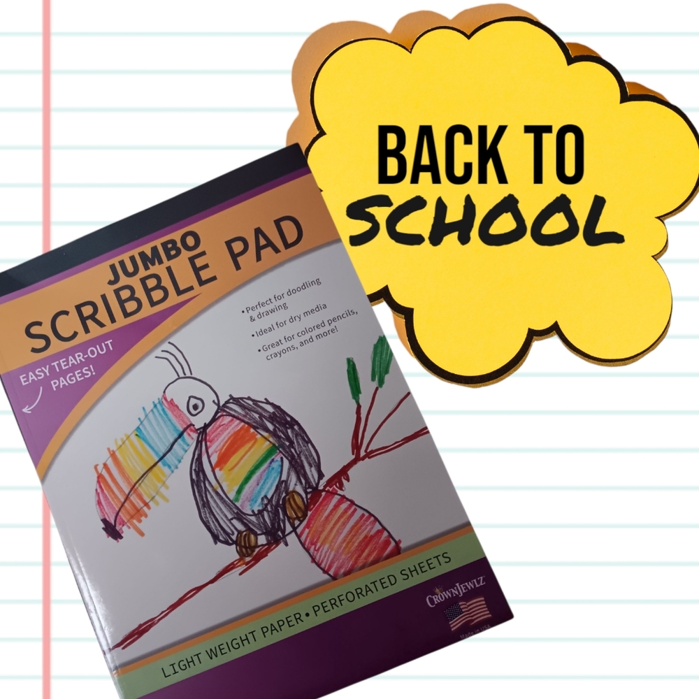 Jumbo Scribble Pad